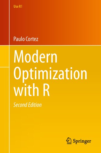 Modern Optimization With R 2nd Edition Paulo Cortez