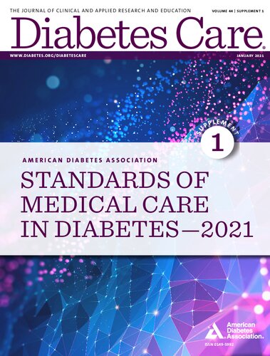 The Journal Of Clinical Applied Research Education Diabetes Care American Diabetes Association Standards Of Medical Care In Diabetes 2021 Supplement 1 American Diabetes Association