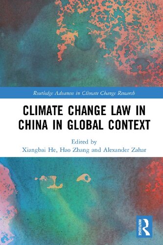 Climate Change Law In China In Global Context Xiangbai He Hao Zhang