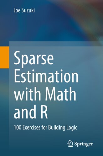 Sparse Estimation With Math And R 2nd Edition Joe Suzuki