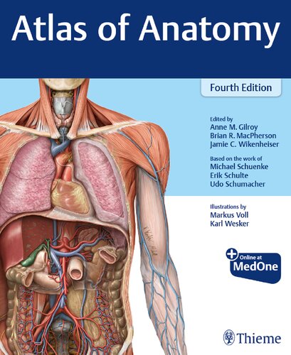 Atlas Of Anatomy 4th Edition Anne M Gilroy Brian R Macpherson