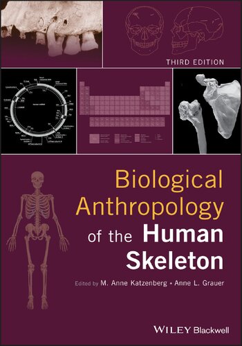 Biological Anthropology Of The Human Skeleton 3rd Edition Anne L Grauer Editor Mary Anne Katzenberg Editor