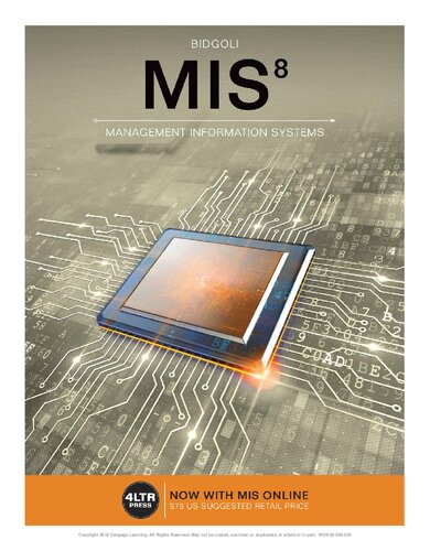 Mis8 Management Information Systems Student Edition Hossein Bidgoli