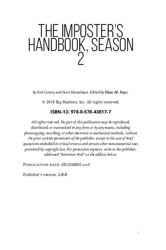 The Imposters Handbook Season 2 10 Rob Conery Scott Hanselman