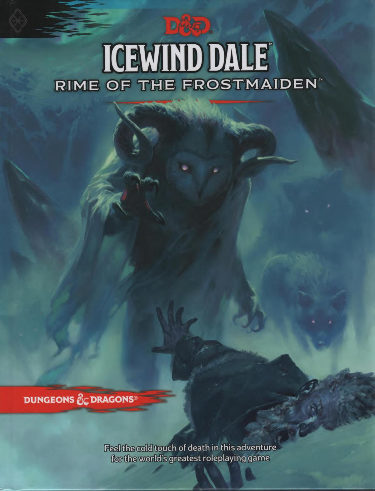 Dungeons Dragons Icewind Dale Rime Of The Frostmaiden Adventure Book Illustrated Wizards Rpg Team