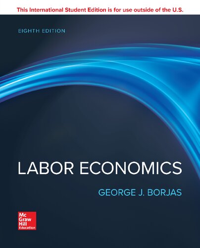 Ise Labor Economics Ise Hed Irwin Economics 8th Edition George J Borjas