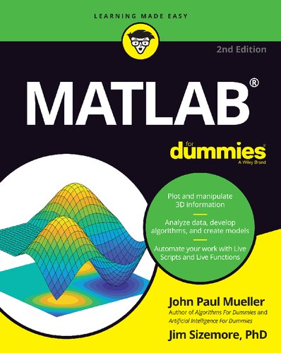 Matlab For Dummies 2nd Edition Jim Sizemore John Paul Mueller