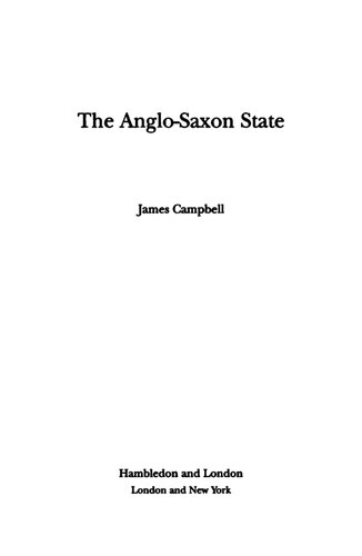 The Anglosaxon State James Campbell