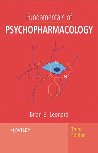 Fundamentals Of Psychopharmacology 3rd Edition Brian E Leonard