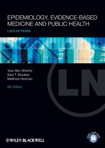 Public Health And Epidemiology At A Glance 6th Edition Margaret Somerville
