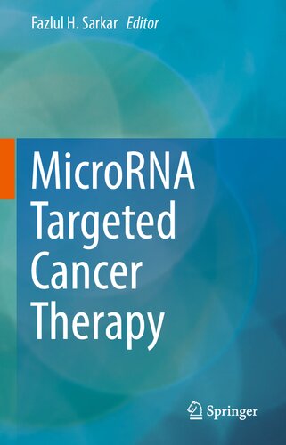 Microrna Targeted Cancer Therapy Fazlul H Sarkar