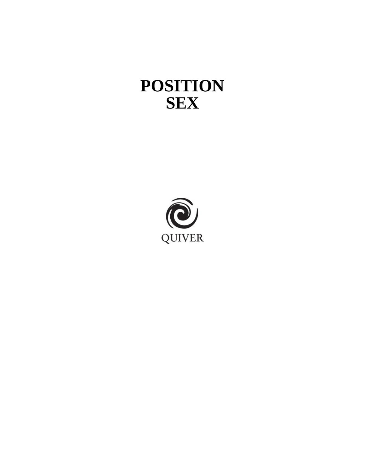Position Sex Mini Book Lola Rawlins
