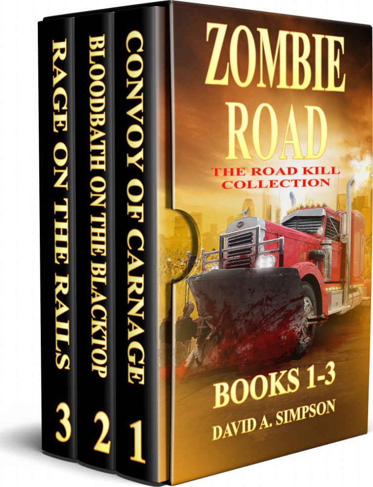 The Zombie Road Omnibus The Road Kill Collection David A Simpson