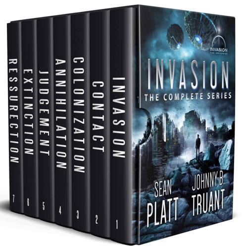 Invasion Box Set Books 17 Platt Sean Truant Johnny B