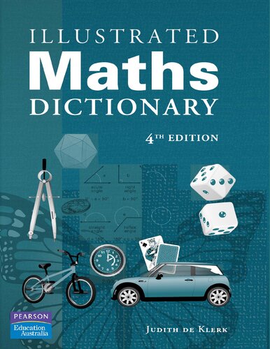 Illustrated Maths Dictionary 4th Edition Judith De Klerk
