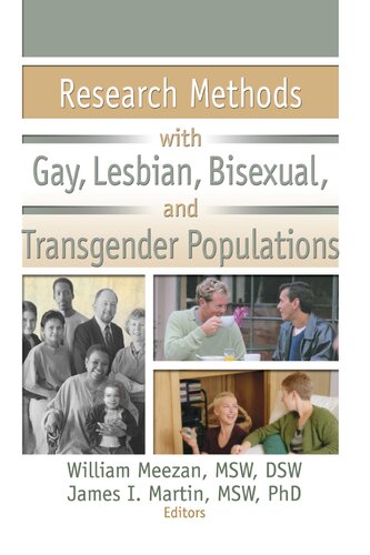 Research Methods With Gay Lesbian Bisexual And Transgender Populations William Meezan