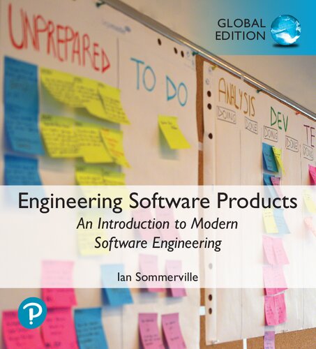 Engineering Software Products An Introduction To Modern Software Engineering Global Edition Ian Sommerville