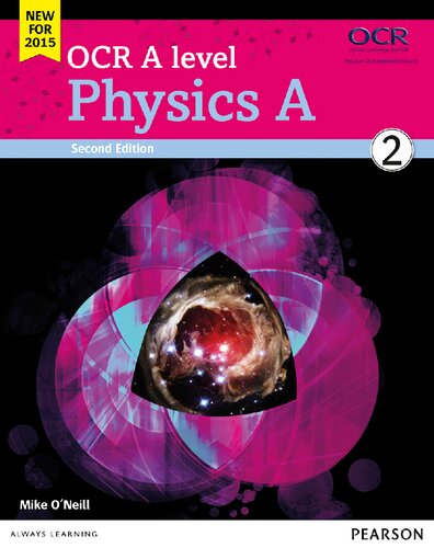 Ocr A Level Physics A Student Book 2 Activebook Ocr Gce Science 2015 1st Edition Mike Oneill