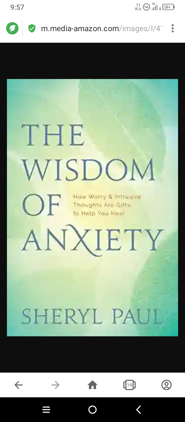 The Wisdom Of Anxiety How Worry And Intrusive Thoughts Are Gifts To Help You Heal Sheryl Paul