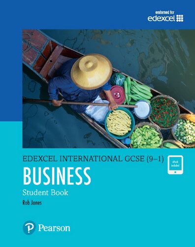Pearson Edexcel International Gcse 91 Business Student Book 1st Edition Rob Jones