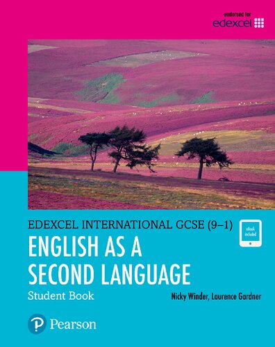 Pearson Edexcel International Gcse 91 English As A Second Language Student Book 1st Edition Nicky Winder