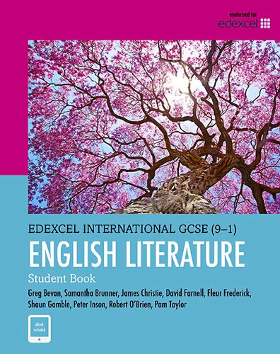 Pearson Edexcel International Gcse 91 English Literature Student Book 2nd Edition Pam Taylor