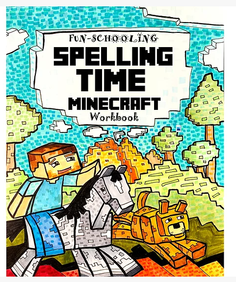 Minecraft Spelling Time Workbook Sarah Janisse Brown
