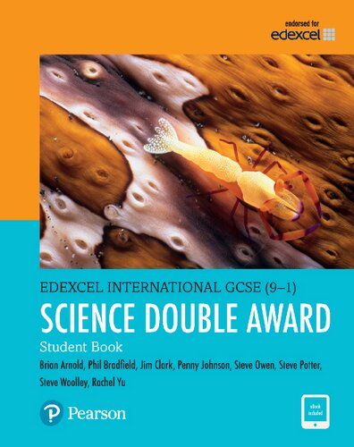 Pearson Edexcel International Gcse 91 Science Double Award Student Book 1st Edition Philip Bradfield