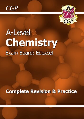 Alevel Chemistry Edexcel Year 1 2 Complete Revision Practice With Online Edition Cgp Alevel Chemistry Coll