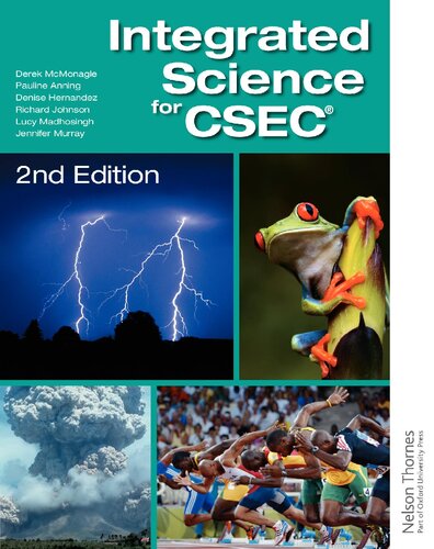 Integrated Science For Csec 2nd Edition Mcmonagle Derek Anning