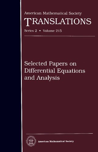 Selected Papers On Differential Equations And Analysis Illustrated Unnamed
