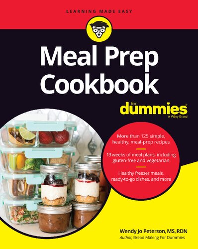 Meal Prep Cookbook For Dummies 1st Edition Wendy Jo Peterson