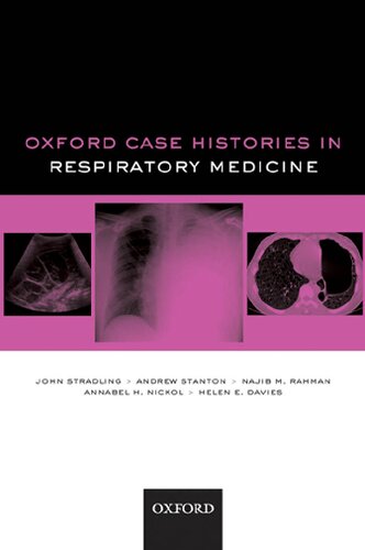 Oxford Case Histories In Respiratory Medicine John R Stradling