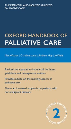 Oxford Handbook Of Palliative Care 2nd Edition Max Watson Caroline Lucas