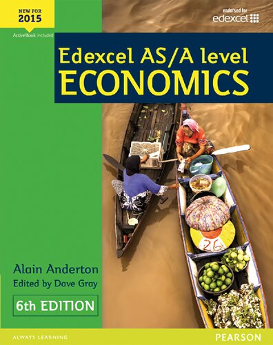 Edexcel Asa Level Economics Student Book Active Book Edexcel Gce Economics 2015 1st Edition Alain Anderton