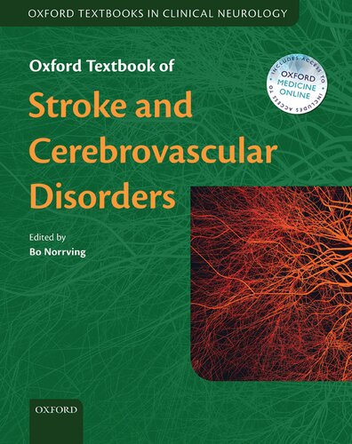 Oxford Textbook Of Stroke And Cerebrovascular Disease Bo Norrving Editor
