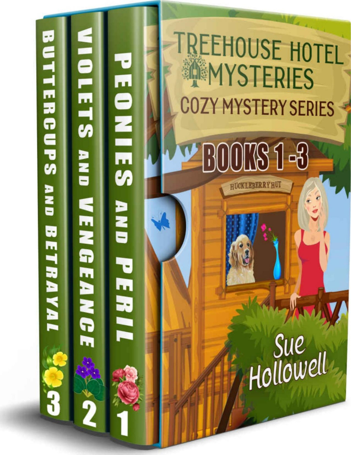 Treehouse Hotel Cozy Mysteries Box Set Books 1 3 Sue Hollowell
