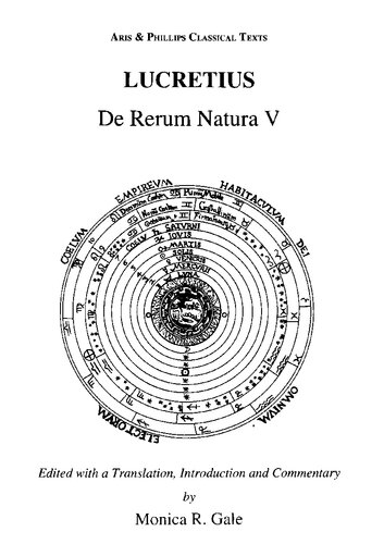 Lucretius De Rerum Natura V Titus Carus Lucretius Monica Gale