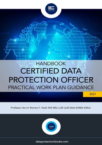 Handbook Certified Data Protection Officer Romeo Kadir