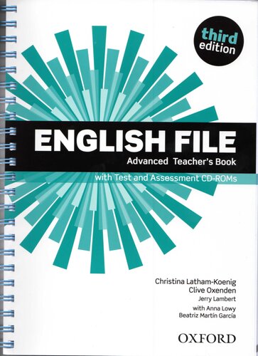 English File Advanced Teachers Book Third Christina Lathamkoenig