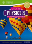 Essential Physics For Cambridge Lower Secondary Stage 9 Student Book Cie Checkpoint Student Forbes