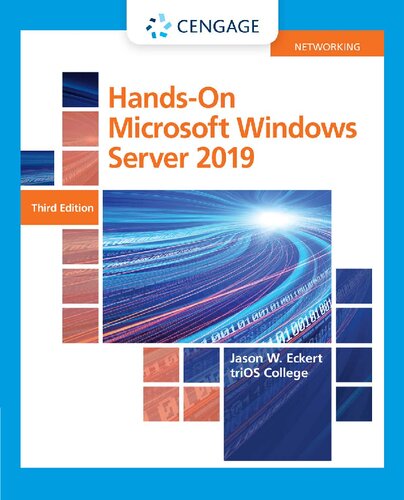 Handson Microsoft Windows Server 2019 Mindtap Course List 3rd Edition Jason Eckert