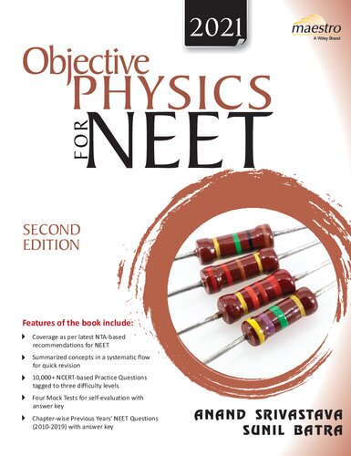 Objective Physics For Neet 2021 2nd Edition Anand Srivastava