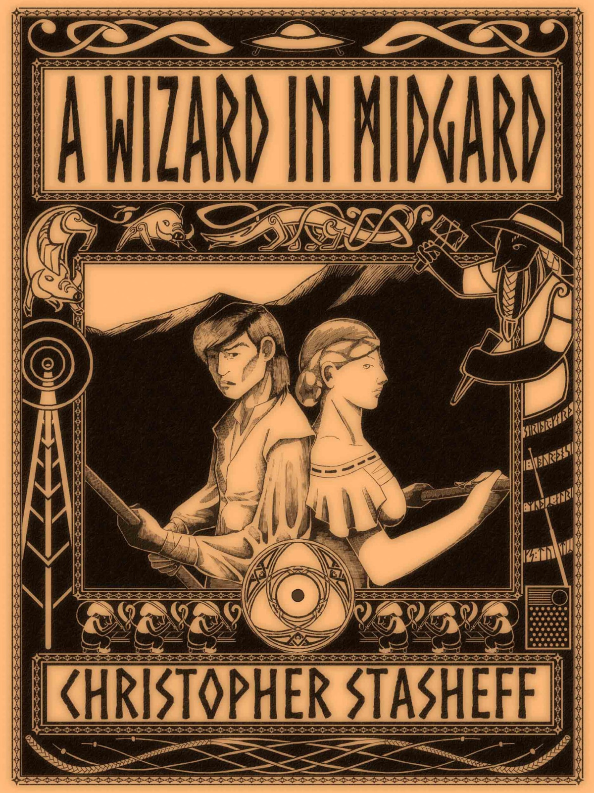 A Wizard In Midgard Christopher Stasheff