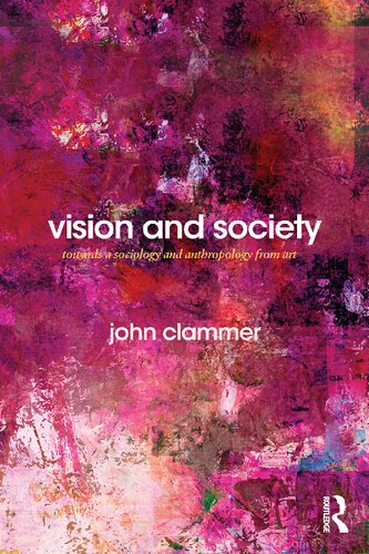 Vision And Society Towards A Sociology And Anthropology From Art John Clammer