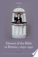 Dissent And The Bible In Britain C16501950 1st Edition Mandelbrote