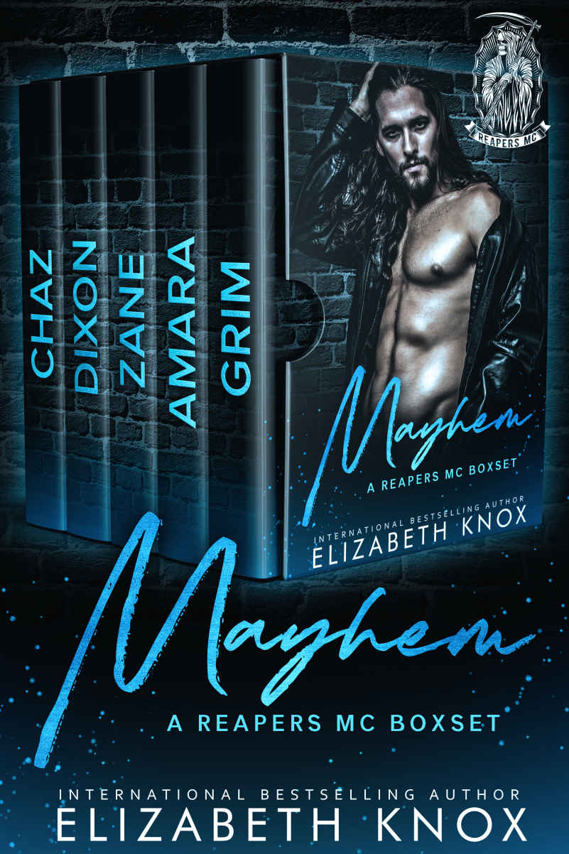 Mayhem A Reapers Mc Boxset Elizabeth Knox