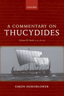 A Commentary On Thucydides Volume Iii Books 5258109 1st Edition Simon Hornblower