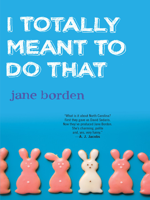 I Totally Meant To Do That Borden Jane