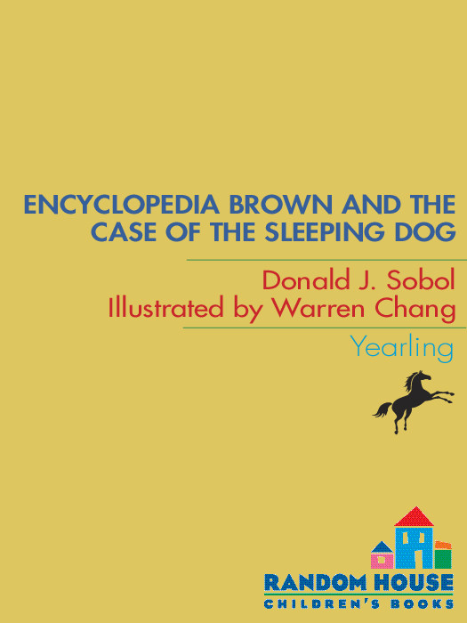 The Case Of The Sleeping Dog Sobol Donald J